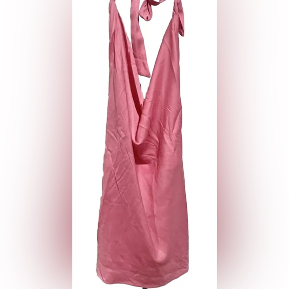Dolan Left Coast-DOLAN Cowl Neck Halter Top-Women's Size: XL-Color: Pink-NEW!! - Picture 2 of 16